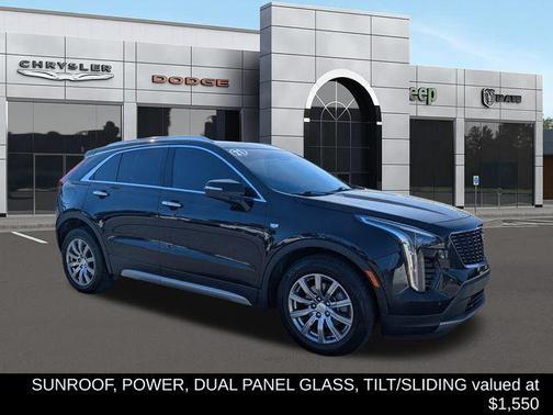Stellar Black Metallic 2021 Cadillac XT4 Premium Luxury