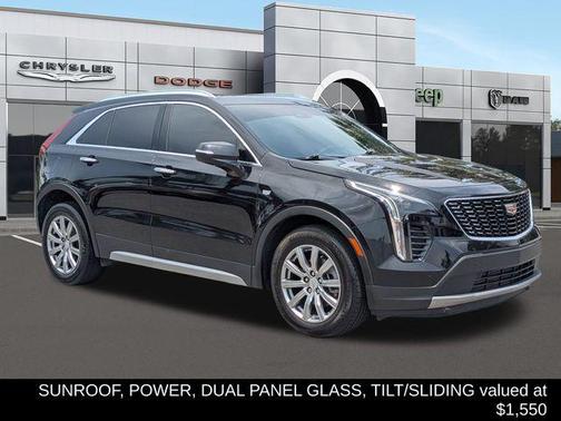 Stellar Black Metallic 2021 Cadillac XT4 Premium Luxury