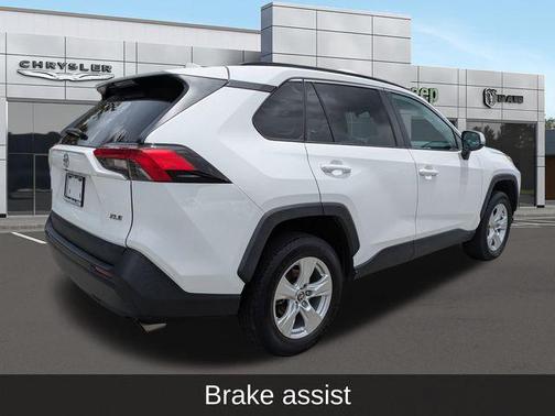 Super White 2021 Toyota RAV4 XLE