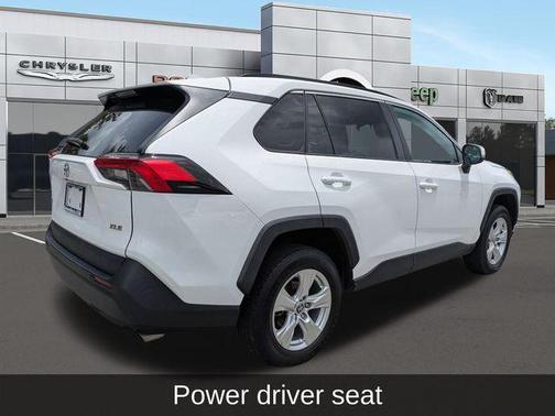 Super White 2021 Toyota RAV4 XLE