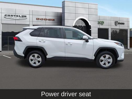 Super White 2021 Toyota RAV4 XLE