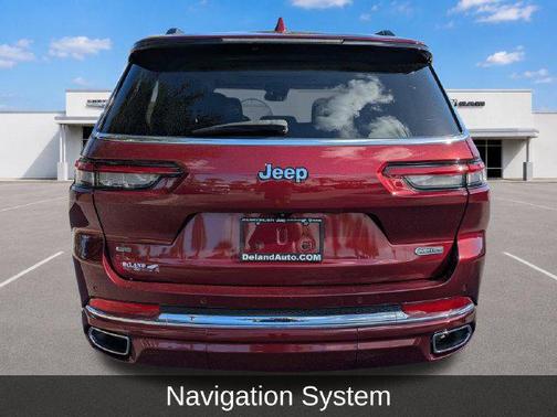 Velvet Red Pearlcoat 2022 Jeep Grand Cherokee L Overland