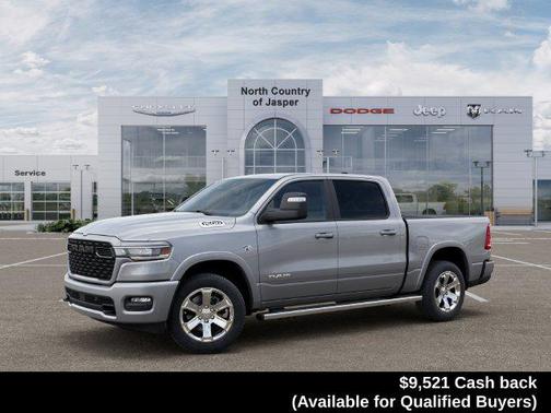 Billet Silver Metallic Clearcoat 2026 RAM 1500 Big Horn/Lone Star