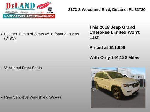 2018 Jeep Grand Cherokee Limited