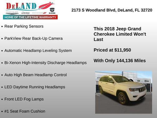 2018 Jeep Grand Cherokee Limited