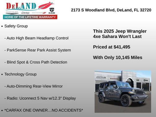 2025 Jeep Wrangler 4xe Sahara