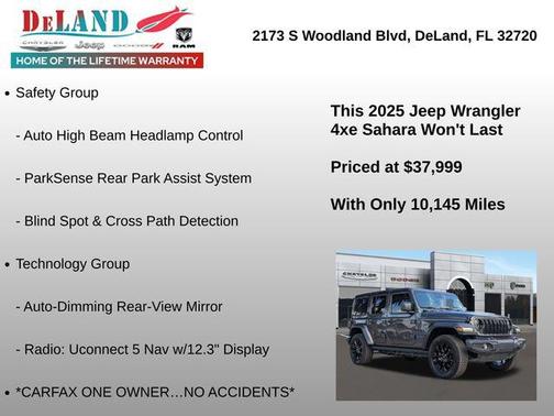 2025 Jeep Wrangler 4xe Sahara