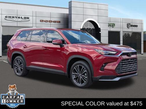 Ruby Flare Pearl 2025 Toyota Grand Highlander Hybrid Limited MAX