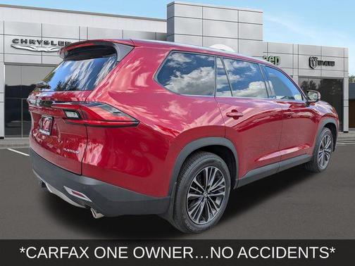 Ruby Flare Pearl 2025 Toyota Grand Highlander Hybrid Limited MAX