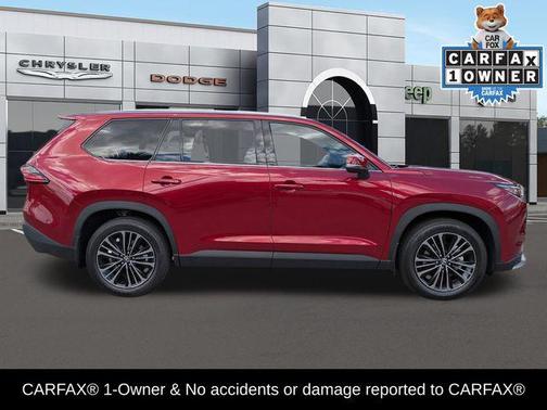 Ruby Flare Pearl 2025 Toyota Grand Highlander Hybrid Limited MAX