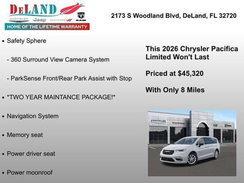 2026 Chrysler Pacifica Limited