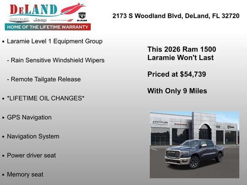 2026 RAM 1500 Laramie