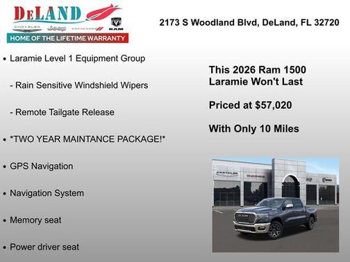 2026 RAM 1500 Laramie