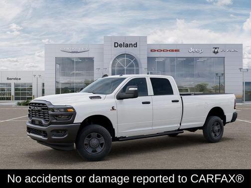 Bright White Clearcoat 2026 RAM 2500 Tradesman Crew Cab 4x4 8' Box