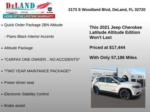 2021 Jeep Cherokee Altitude