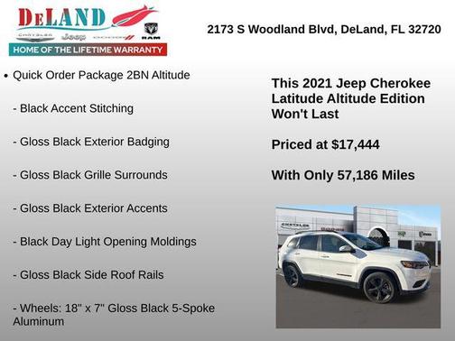 2021 Jeep Cherokee Altitude