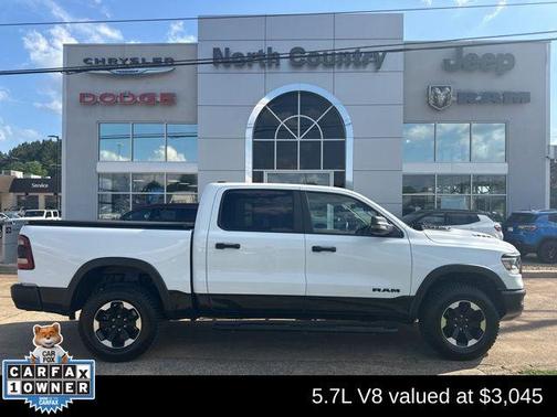 Bright White Clearcoat 2024 RAM 1500 Rebel