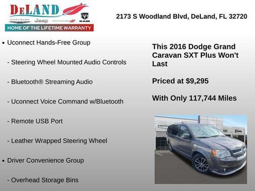 Granite Crystal Metallic Clearcoat 2016 Dodge Grand Caravan SXT