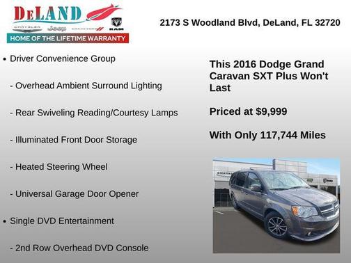 Granite Crystal Metallic Clearcoat 2016 Dodge Grand Caravan SXT