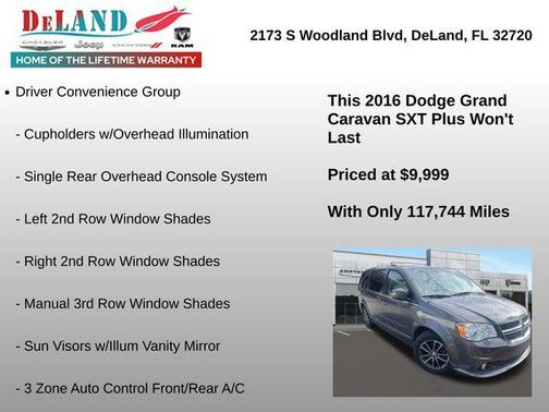 Granite Crystal Metallic Clearcoat 2016 Dodge Grand Caravan SXT
