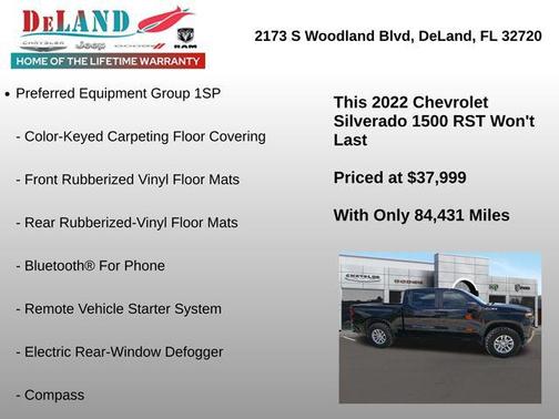Black 2022 Chevrolet Silverado 1500 Limited RST