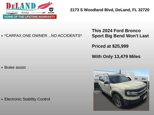 2024 Ford Bronco Sport Big Bend