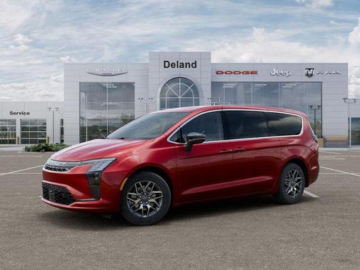 Red Hot Pearlcoat 2027 Chrysler Pacifica Limited