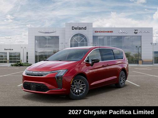 Red Hot Pearlcoat 2027 Chrysler Pacifica Limited