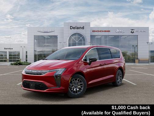 Red Hot Pearlcoat 2027 Chrysler Pacifica Limited