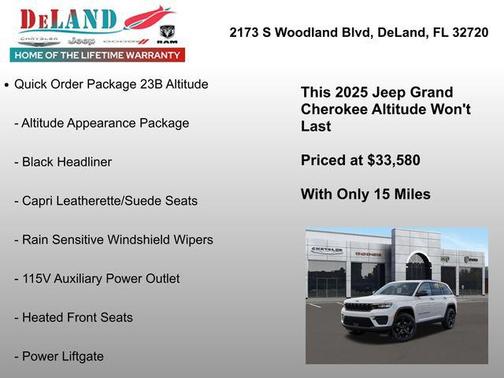 2025 Jeep Grand Cherokee Altitude