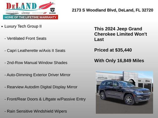 Midnight Sky 2024 Jeep Grand Cherokee Limited