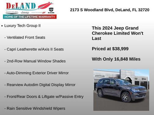 Midnight Sky 2024 Jeep Grand Cherokee Limited