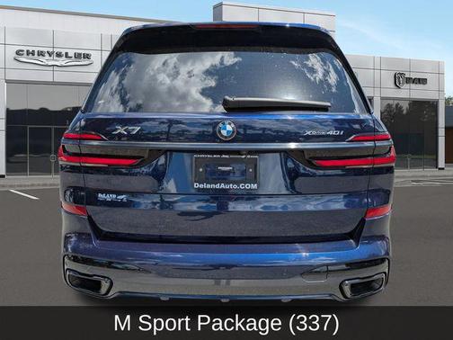 Tanzanite Blue II Metallic 2024 BMW X7 xDrive40i