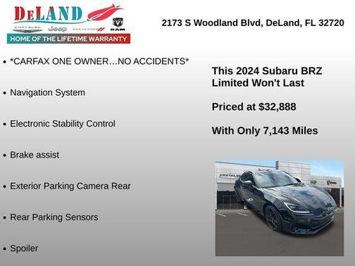 2024 Subaru BRZ Limited