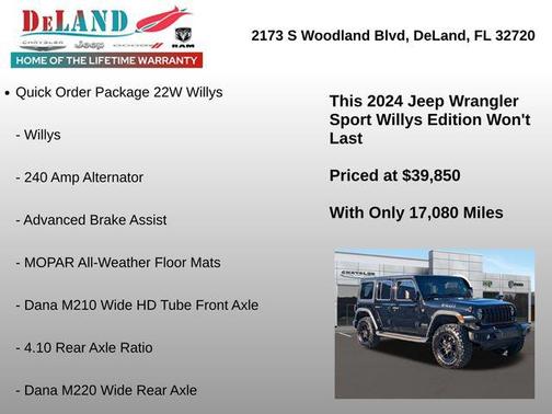 2024 Jeep Wrangler Willys