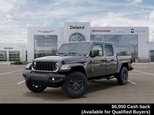Granite Crystal Metallic Clearcoat 2026 Jeep Gladiator Sport S