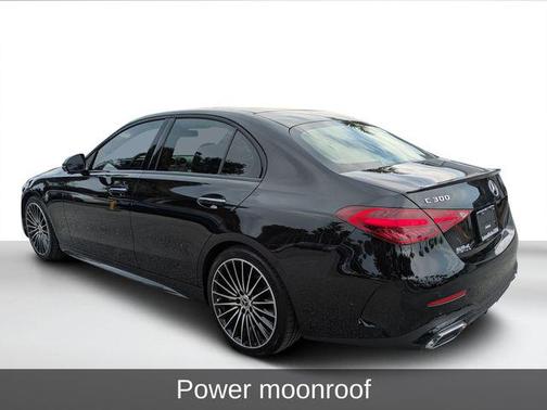 Black 2024 Mercedes-Benz C-Class C 300