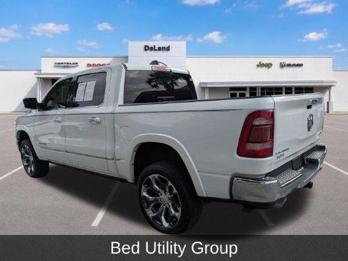 Ivory White Tri-Coat Pearlcoat 2020 RAM 1500 Limited