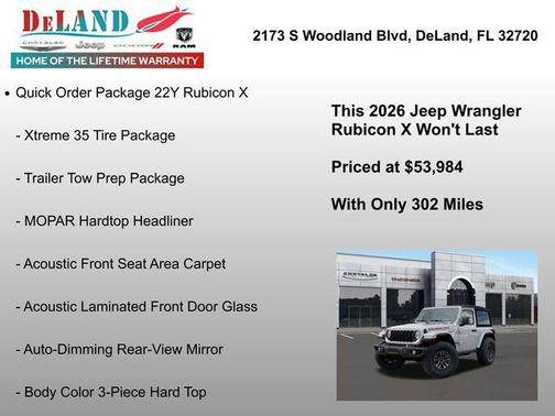 2026 Jeep Wrangler Rubicon