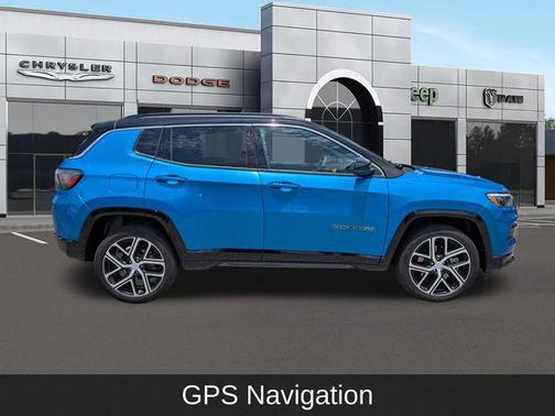 Hydro Blue Pearlcoat 2024 Jeep Compass Limited