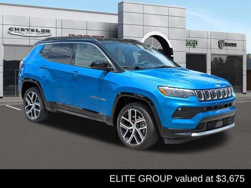 Hydro Blue Pearlcoat 2024 Jeep Compass Limited