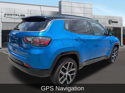 Hydro Blue Pearlcoat 2024 Jeep Compass Limited
