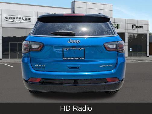 Hydro Blue Pearlcoat 2024 Jeep Compass Limited
