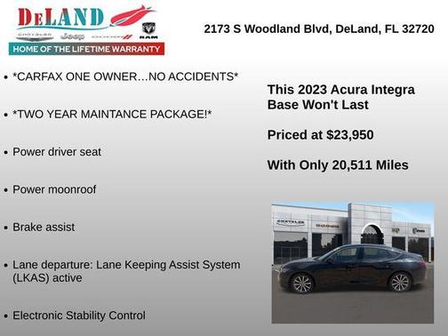 2023 Acura Integra Base