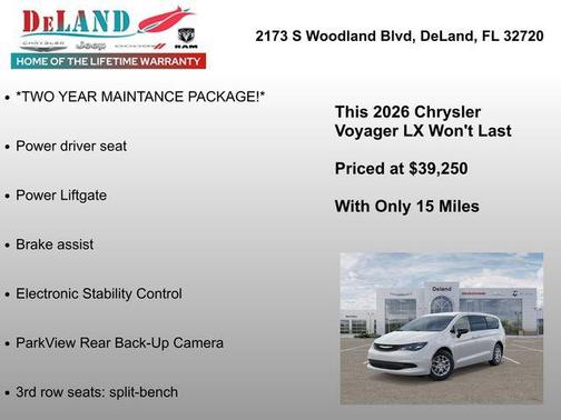 2026 Chrysler Voyager LX