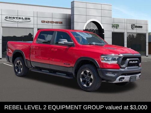 Flame Red Clearcoat 2019 RAM 1500 Rebel