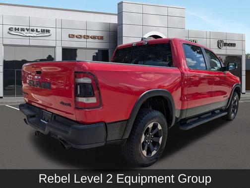 Flame Red Clearcoat 2019 RAM 1500 Rebel