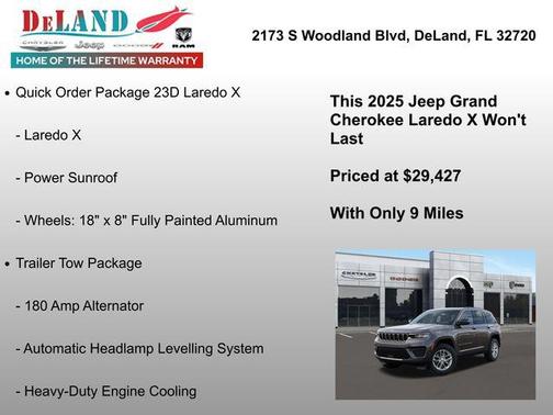 2025 Jeep Grand Cherokee Laredo