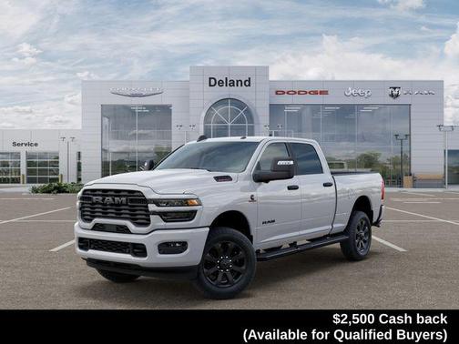 Bright White Clearcoat 2026 RAM 3500 Big Horn Crew Cab 4x4 6'4' Box
