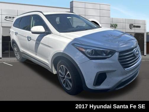 Monaco White 2017 Hyundai SANTA FE SE